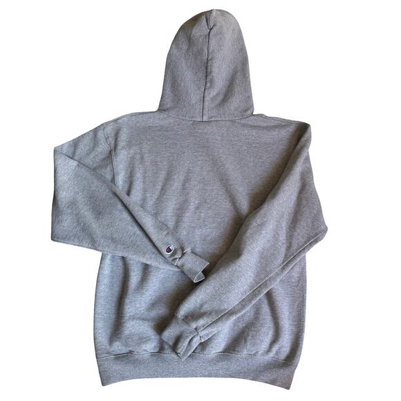 Champion Eco Authentic Woodlands Hoodie Gray Men’s M Pullover Sweatshirt - Picture 5 of 10